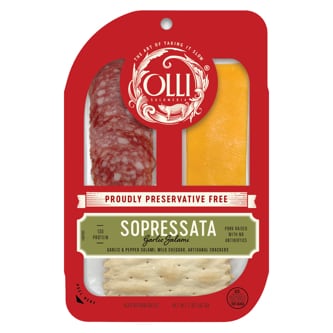 Olli Salumeria Sopressata & Cheddar Snack Pack